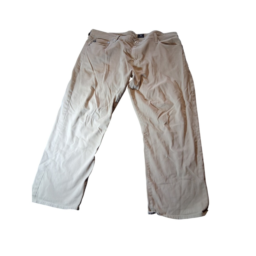 AG Adriano Goldschmied The Graduate Tailored Leg Khaki Pants 40x32 (fits 40x29)